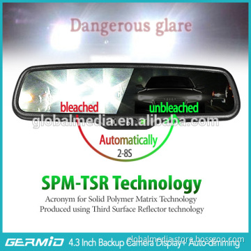 EC auto dimming automobile car rear view mirror radar detector germid
